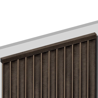 Молдинг D12V1 BR405 HI WOOD 12мм х 12мм х 2.7м