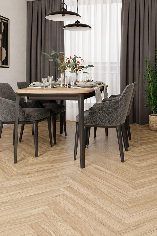Ламинат My Step Herringbone 12 Монте Oak MS3912