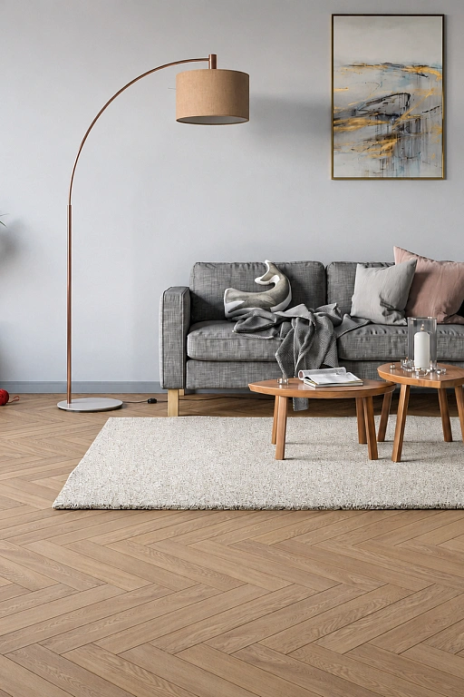 Ламинат My Step Herringbone 12 Бордо Оак MS4212