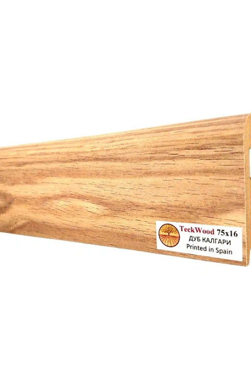 Плинтус Teckwood Дуб Калгари (Oak Calgary) 75 мм