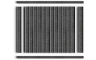 Молдинг D12V1 GR26 HI WOOD 12мм х 12мм х 2.7м