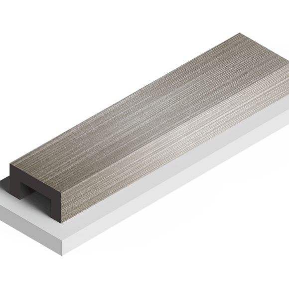 Молдинг S15 ПОЛИСТИРОЛ HI WOOD 40мм х 20мм х 2.7м