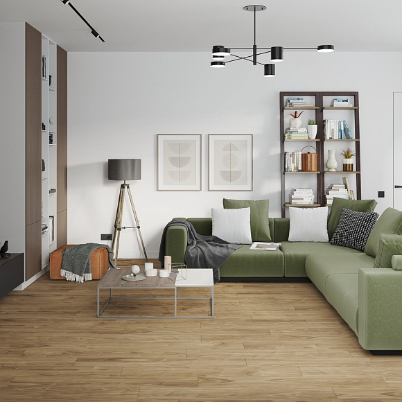 Кварцвиниловый SPC ламинат Damy Floor Family Орех Европейский European Walnut 0036-2 1220×180×4