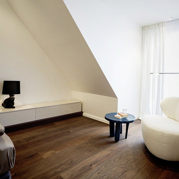 Паркетная 3-х слойная доска Haven Loft 20  Дуб Вулкано. Размер 2200х220x15 мм.(2.904)