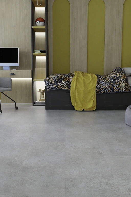 Кварцвиниловая плитка SPC Ideal Flooring Fine Stone Pebble 