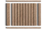 Молдинг D15V2 BR416 HI WOOD 15мм х 15мм х 2.7м