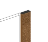 Финишный молдинг LF124B G387 HI WOOD 31мм х 12мм х 2.7м