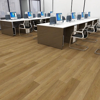 Кварцвинил Draw Wood Herringbone Oak 7204 со встроенной подложкой IXPE. Размер 635х127х5мм (2.42)