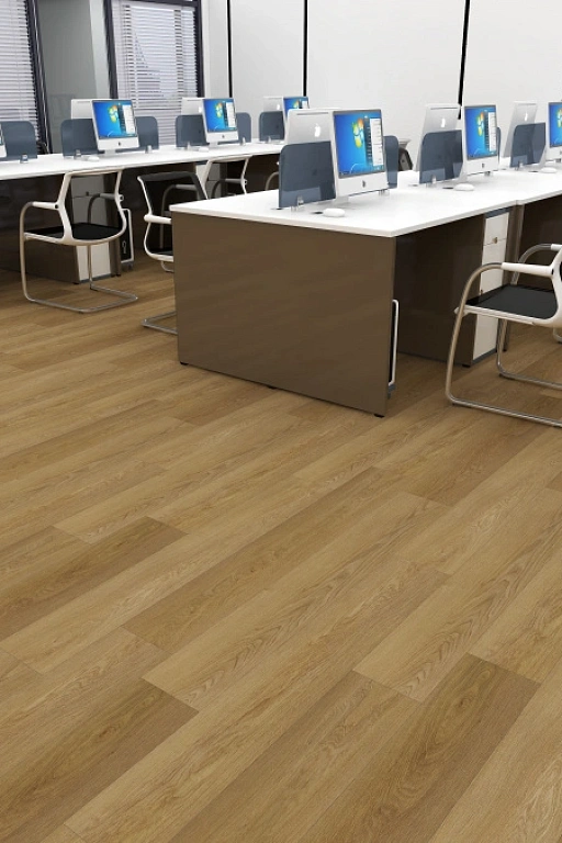 Кварцвинил Draw Wood Herringbone Oak 7204 со встроенной подложкой IXPE. Размер 635х127х5мм (2.42)