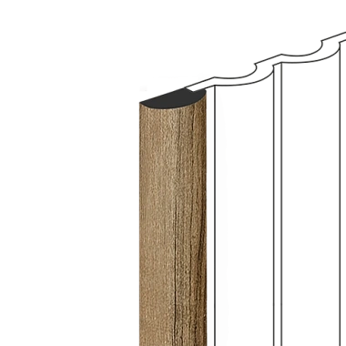 Финишный молдинг LF140B BR495 HI WOOD 26мм х 12мм х 2.7м
