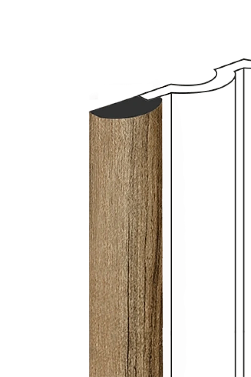 Финишный молдинг LF140B BR495 HI WOOD 26мм х 12мм х 2.7м