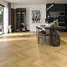 Кварцевый паркет Quartz Parquet Английская Ёлка Дуб Медовый Раф 33-463 5/0,6 мм