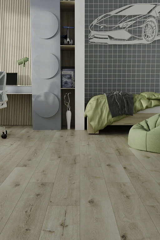 Кварцвиниловая плитка SPC Ideal Flooring Touch Wood Austrian