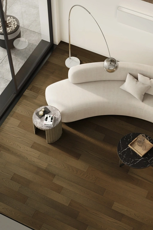 Кварцевый паркет Quartz Parquet Классик Дуб Брауни 413 7/1,2 мм