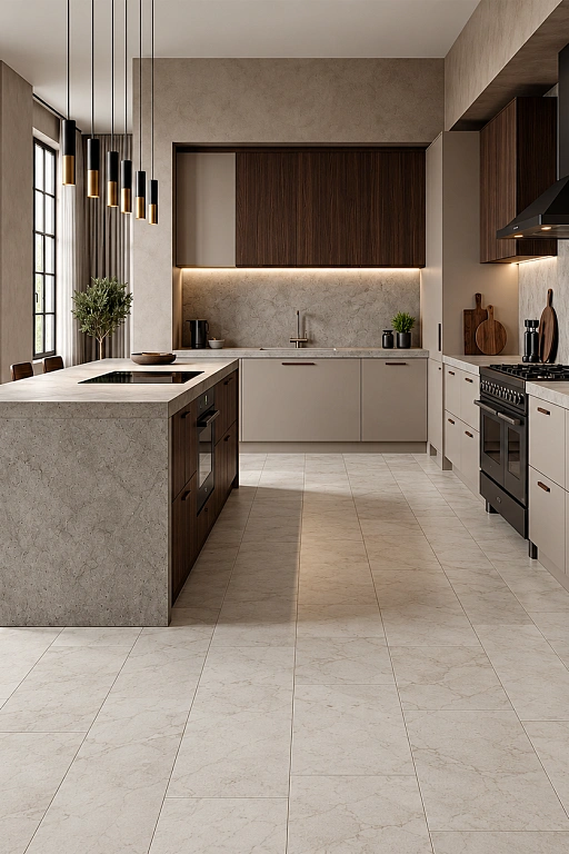 Каменный MSPC ламинат Stone Floor Серый Мрамор DCA5 MP 1220х234х8 мм