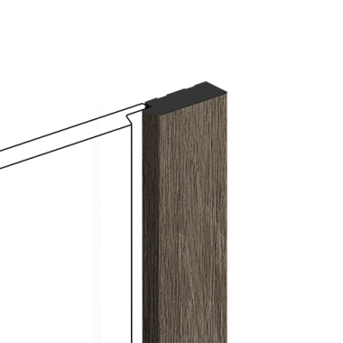 Финишный молдинг LF124B BR490 HI WOOD 31мм х 12мм х 2.7м