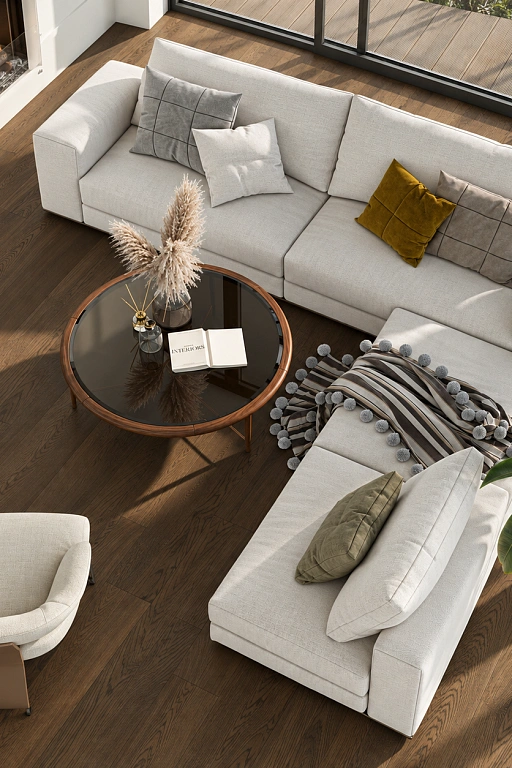 Кварцевый паркет Quartz Parquet Классик Дуб Рустикальный 410 7/1,2 мм