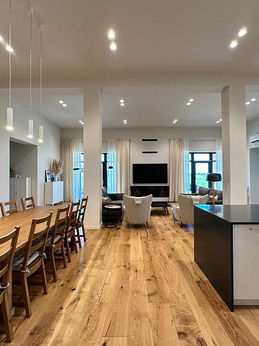 Проект Загородный дом 190м2  Московская обл. Паркет Haven