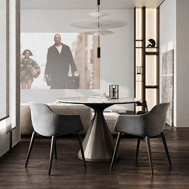 Кварцевый паркет Quartz Parquet Штучный паркет Дуб Смоляной 44-1258-01 5/0,6 мм
