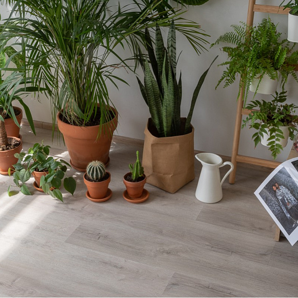 Виниловый пол Vinilam Click Дуб Ален