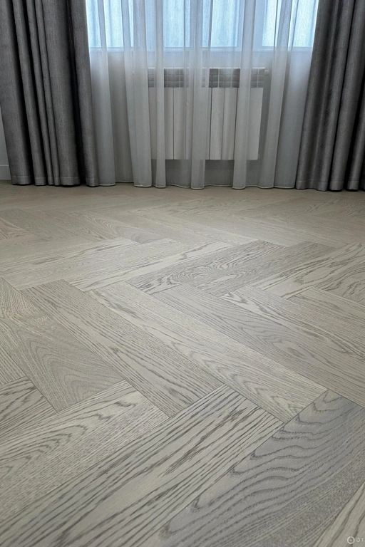 Кварцевый паркет Quartz Parquet Английская Ёлка Дуб Шампань 33-414 5/0,6 мм
