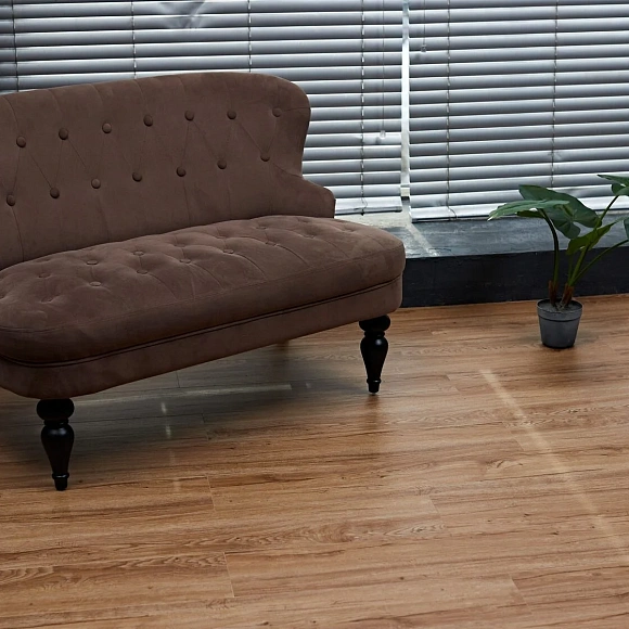 Каменный ламинат SPC Steinholz Розенбург STH011 Тепло-коричневый 1220x180 мм