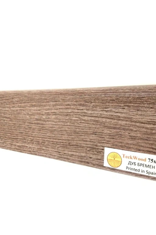 Плинтус Teckwood Дуб Бремен (Oak Bremen) 75 мм