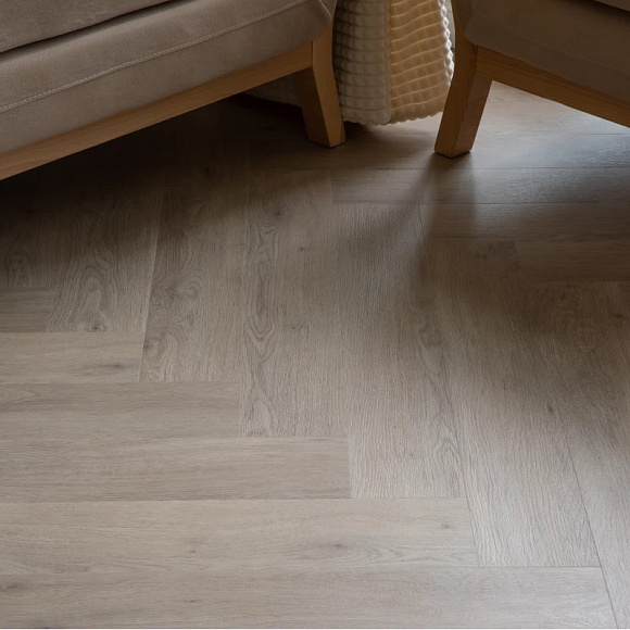 SPC ламинат Vinilam VinilPol Herringbone Паркет Палладио