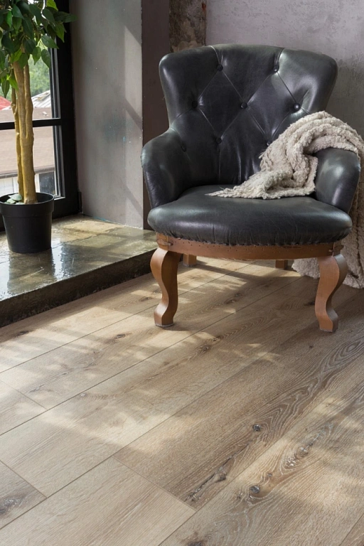Кварцвиниловый WPC ламинат Aquafloor RealWood XL AF8001XL 1524×228×8