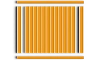 Молдинг D15V2 Y5 HI WOOD 15мм х 15мм х 2.7м