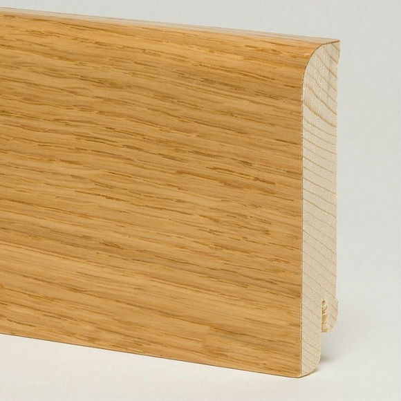 Плинтус Pedross Дуб 80 х 18 мм R9 шпонированный