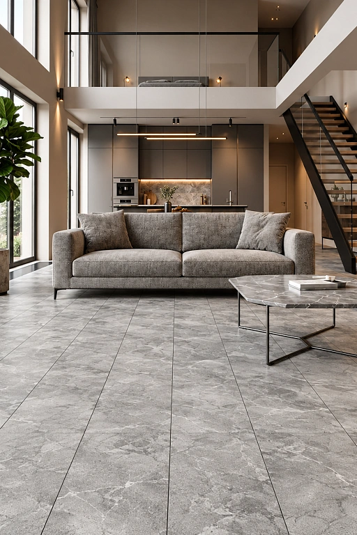 Каменный MSPC ламинат Stone Floor Дымчатый Мрамор DCA5-1 MP 1220х234х8 мм