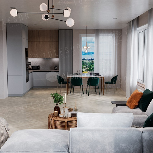 SPC ламинат Tulesna Art Parquet Radiante