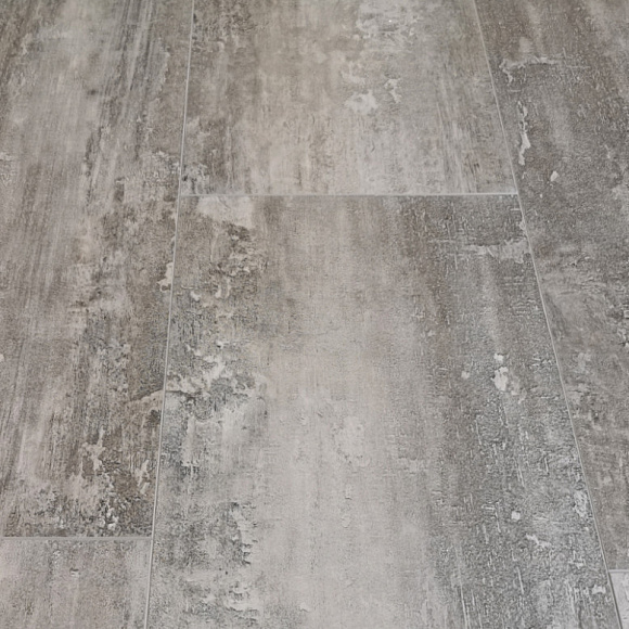 Каменный ламинат SPC StoneFloor 8875709 HP Плитка Жемчужно-серая 610*305*4,5 мм