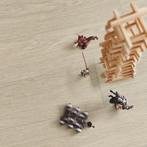 Виниловый пол Pergo Classic Plank Premium Click Дуб Дворцовый серо-бежевый