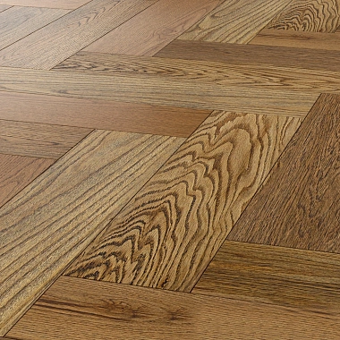 Паркетная доска Royal Parket Дуб Натур Шерман лак венгерская елка 490×125×13