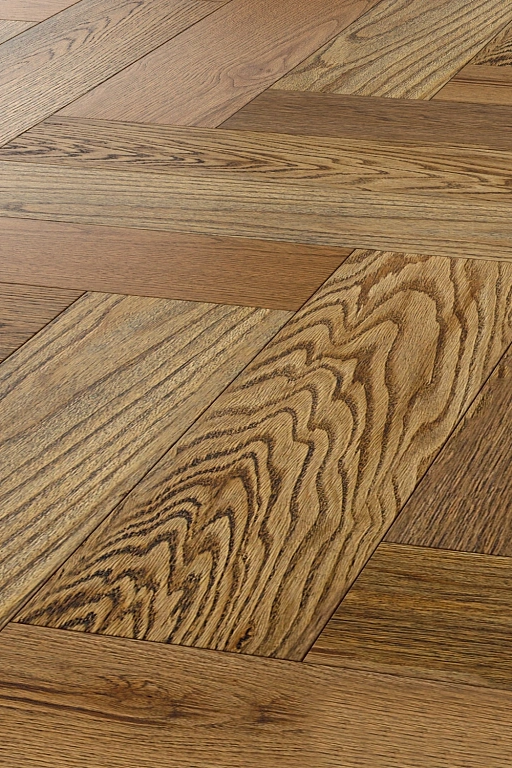 Паркетная доска Royal Parket Дуб Натур Шерман лак венгерская елка 490×125×13