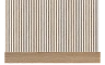 Плинтус B90V1 BR417 HI WOOD 90мм х 14мм х 2.7м