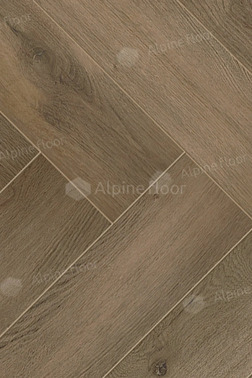 Ламинат Alpine Floor Herringbone 12 PRO Дуб Анжу