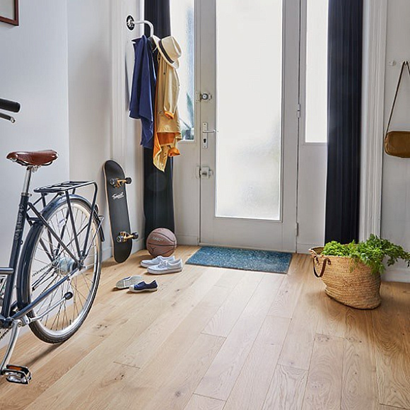 Инженерная доска 2-х слойная Haven Loft 19  Дуб Французский. Размер 300-900х125x14 мм (1.8)