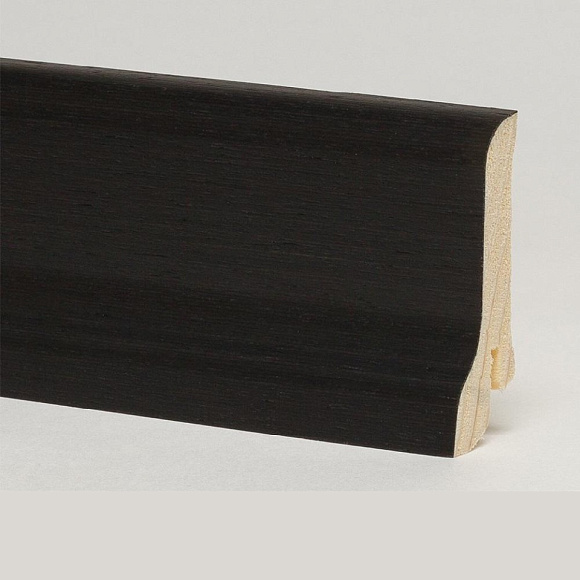 Плинтус Pedross Дуб черный 60 х 22 мм шпонированный