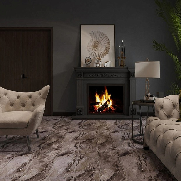 Каменный MSPC ламинат Stone Floor Перуанский Мрамор DCD1-5 MP 1220х234х8 мм