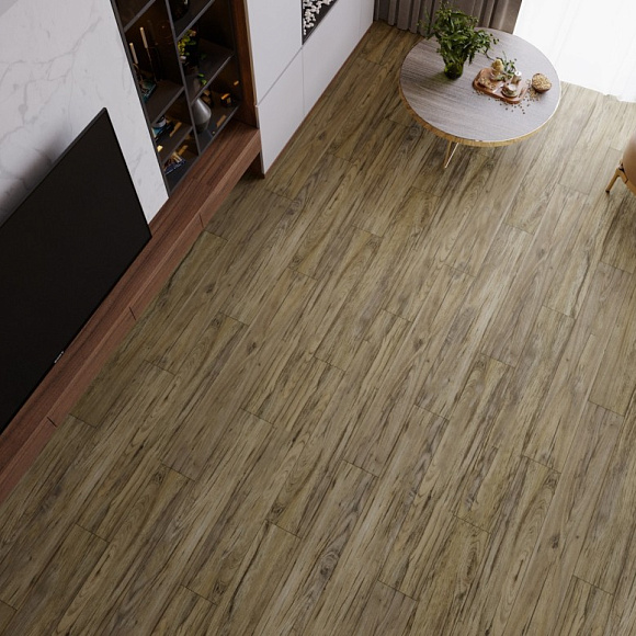 Каменно-полимерная плитка SPC ART EAST ARTEK ART 39, Орех Балтийский (1200х182х4.5мм)