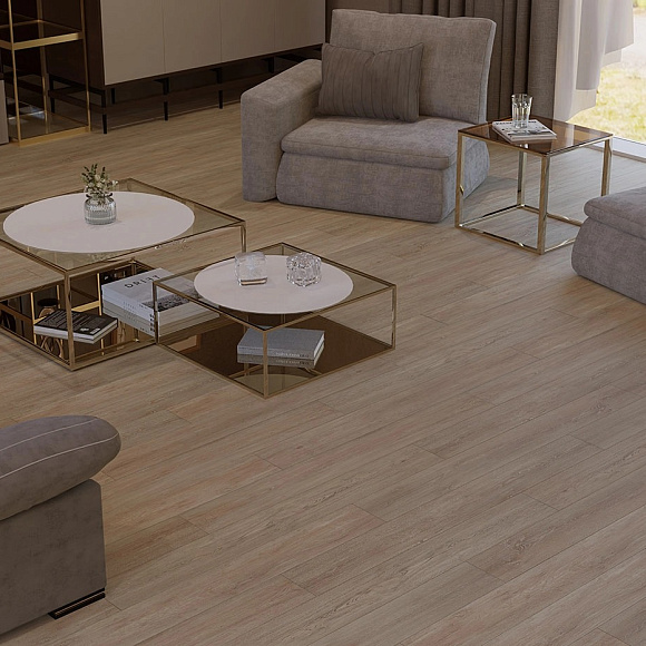 Каменный ламинат MSPC StoneFloor Дуб Арктическое лето K0026-18 MP 1220х141х8 мм