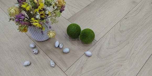 Каменный MSPC ламинат Stone Floor Английская елка Дуб Саммерфилд 2529-1 MР. Размер 564х141х8 мм(1.59)