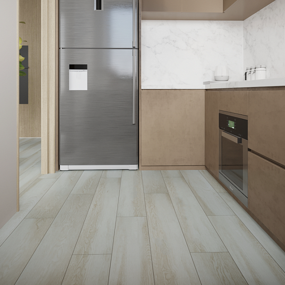 Кварцвиниловая плитка Art Tile Click ATC 45-01 Берёза Шмидта