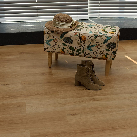 Каменный ламинат SPC Steinholz Кронбург STH077 Светло-коричневый 1220x180 мм