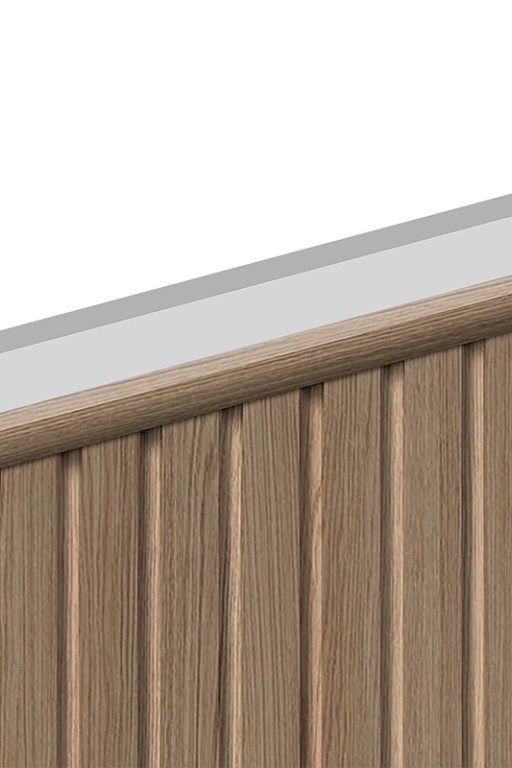 Молдинг D15V2 BR417 HI WOOD 15мм х 15мм х 2.7м