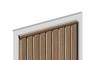 Молдинг D15V2 BR417 HI WOOD 15мм х 15мм х 2.7м
