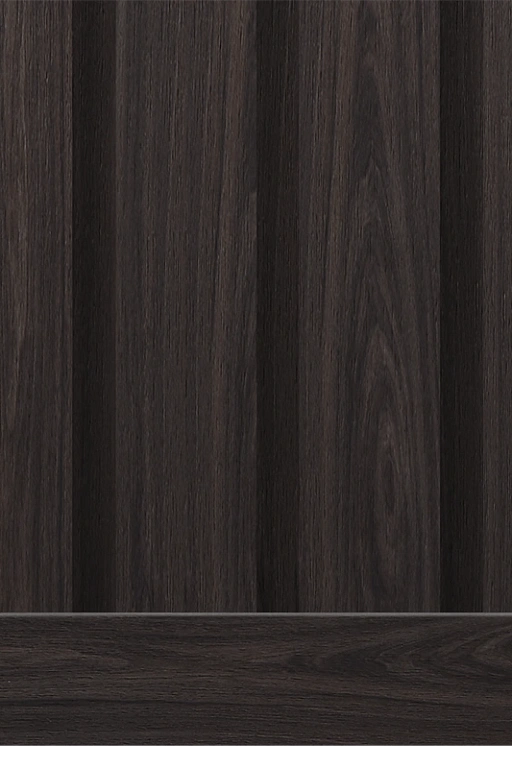 Плинтус B90V1 BR395 HI WOOD 90мм х 14мм х 2.7м